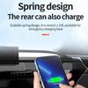 Спиральный USB C - USB C кабель, гибкая длина, PD60W, быстрая зарядка, передача данных для телефонов, планшетов, шнур питания, линия данных