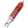 Daytona Reinforced Rear Shock for Suzuki Address V125/V125S, 340 Mm (Oil Damper, Red Spring, Stepless Preload)