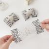 Plastic Double Side Bun Butterfly Fancy Clip Combs New Hair Accessories  Women