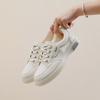 2025 Summer New Korean Ins Breathable Little White Shoes Women's Hollow Casual Board Shoes Platform Versatile Shoes XQ-G6092