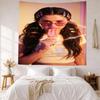 Selena Gomez1 Wall Decor Tapestry Art For Pet Memorial Birthdaywedding Party Backdrop Family Gift