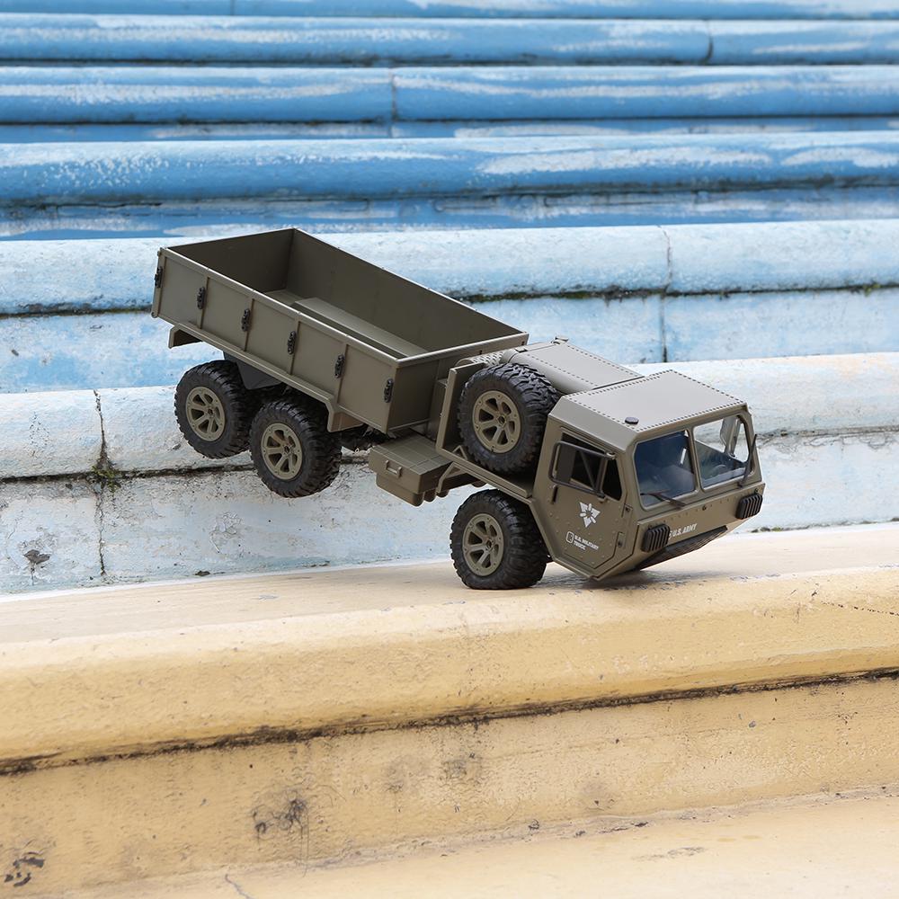 Fayee 1/12 RC 6WD 2.4GHz Military Truck Army Truck Off-road Car RTR Car Gift for Adults Kids Boys