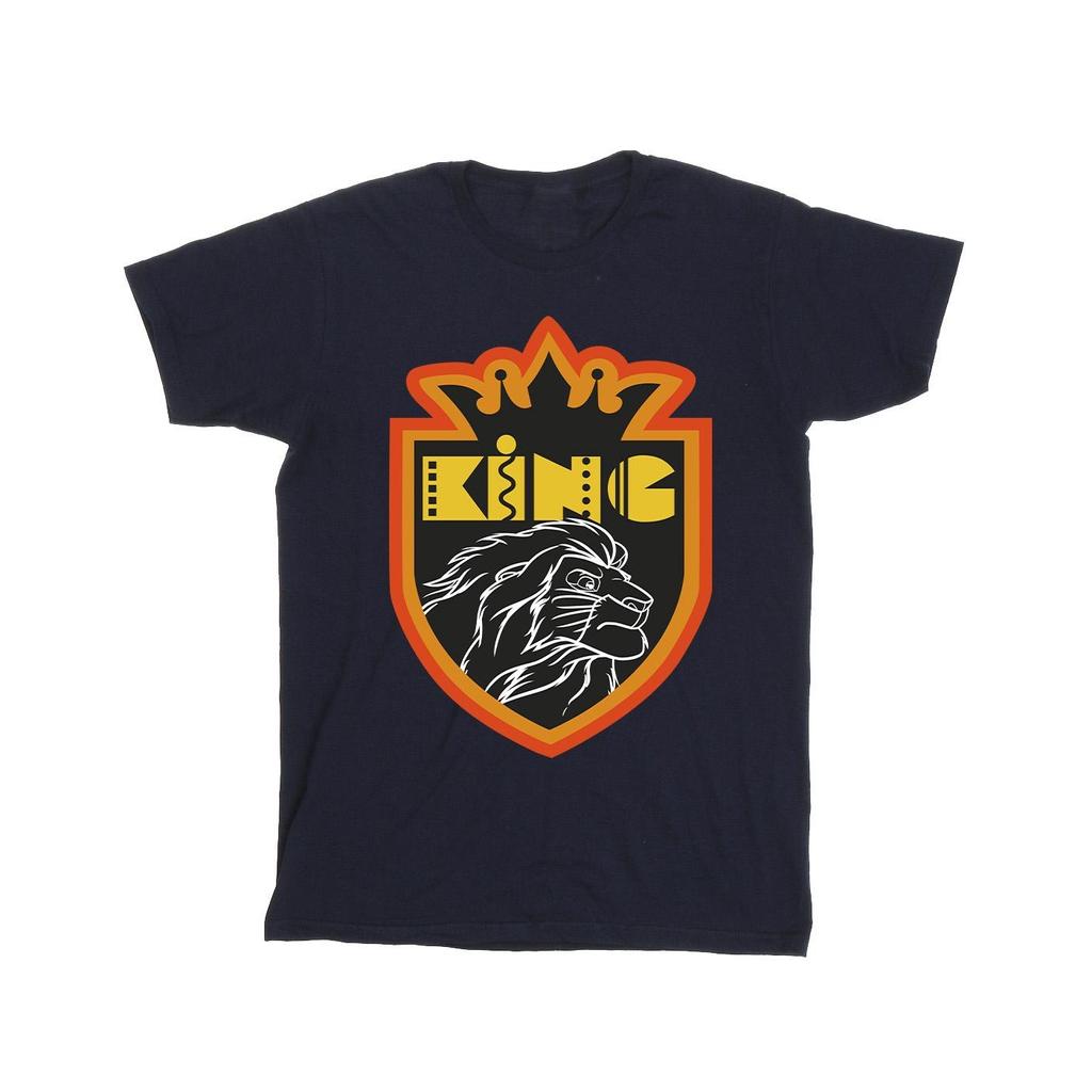 Disney Mens The Lion King Crest T-Shirt