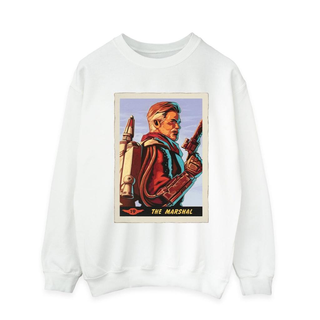 Star Wars Mens The Mandalorian The Marshal Sweatshirt