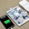 Double Phone Charger USB Wall Charger With Smart Charging Dual Charger Block Cell Phone Wall Chargers Portable & Safe For Phone