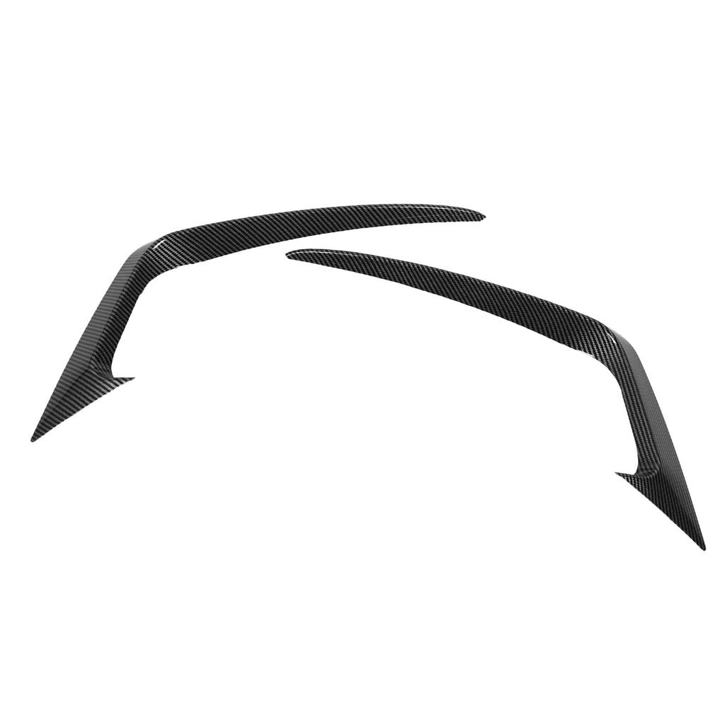 2 шт. Сплиттер боковых воздухозаборников переднего бампера Левый Правый Износостойкая накладка спойлера бампера для Fiesta ST MK6 2012–2017