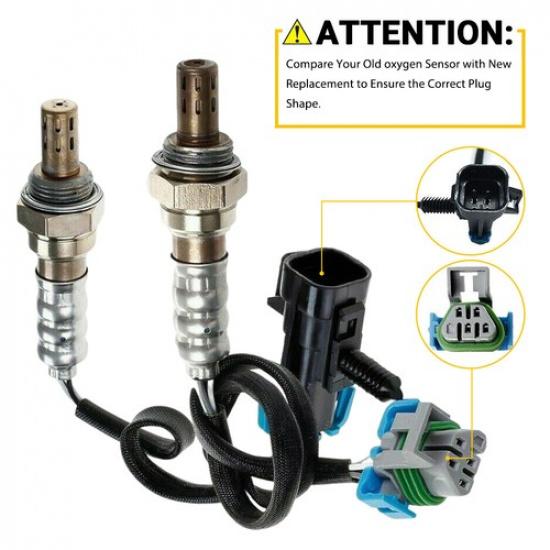 2 For Chevrolet Equinox GMC Terrain Saturn Sky Pontiac Solstice O2 Oxygen Sensor