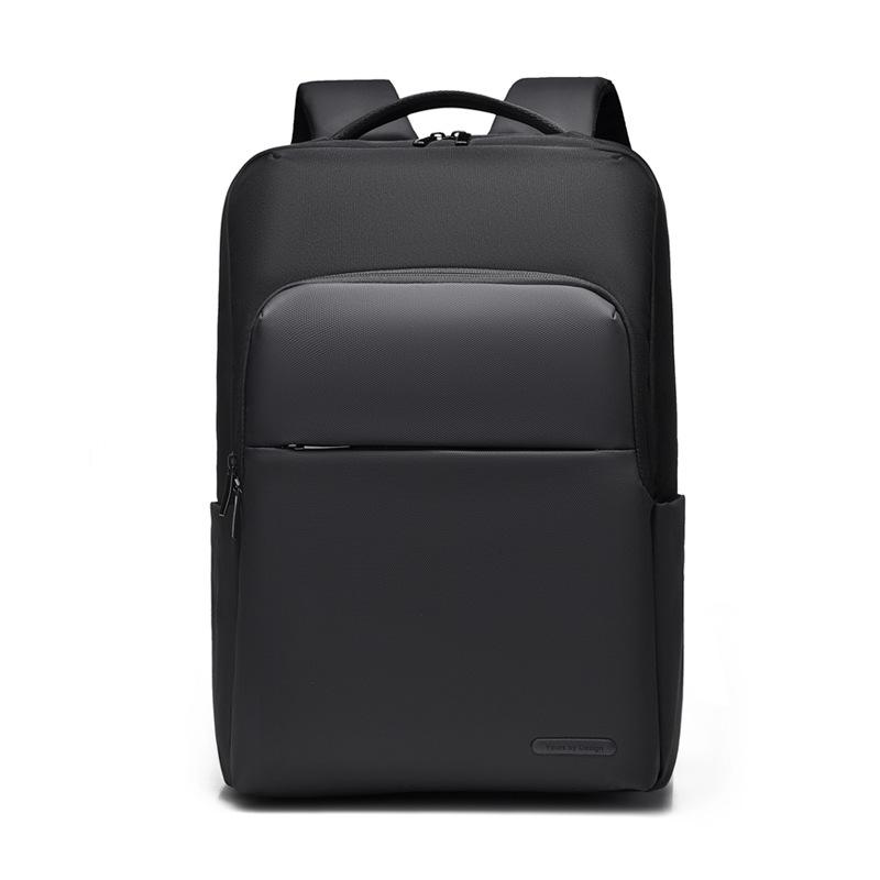 TS JYL laptop bag,Simple Backpack Solid Oxford Color Block Casual Bag