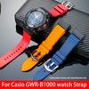 Ремешок из фторкаучука FKM для Casio G-SHOCK Air Dominator GWR-B1000 GWR B100 модифицированный мужской Спортивный Водонепроницаемый мягкий Силиконовый ремешок для часов