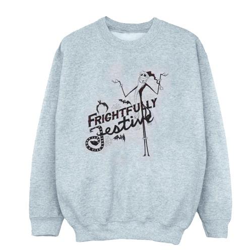Disney Mens The Nightmare Before Christmas Frightfully Festive Sweatshirt