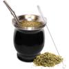 Mate Tea Cup With Straw High Temperature Resistant Nutritious Drinking Utensils Water Mug Kitchen Supplies 304 Stainless Steel