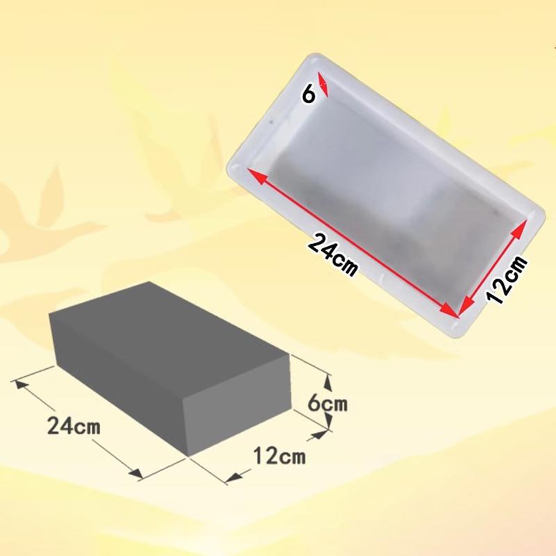 Diy Paving Brick Mould Rectangle Shaped Walk Maker Reusable Concrete Path Maker Mold For Lawn Patio Yard Garden