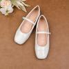 Fashion Flat Shoes for Women 2025 Spring and Autumn Mary Jane Shallow Mouth Plus Size Women's Shoes Ladies 42 43 44  Loafers Women