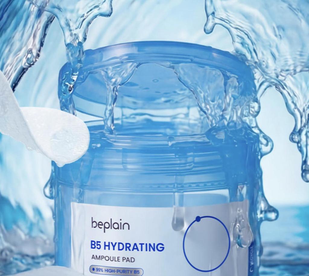 beplain B5 Hydrating Ampoule Pad Moisture Plumping 180ml 70 Wipes