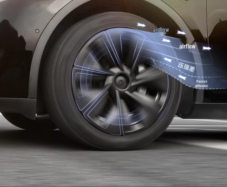 Модификационные детали колпаков Tesla Model 3/Y - Легкая установка Автоаксессуары