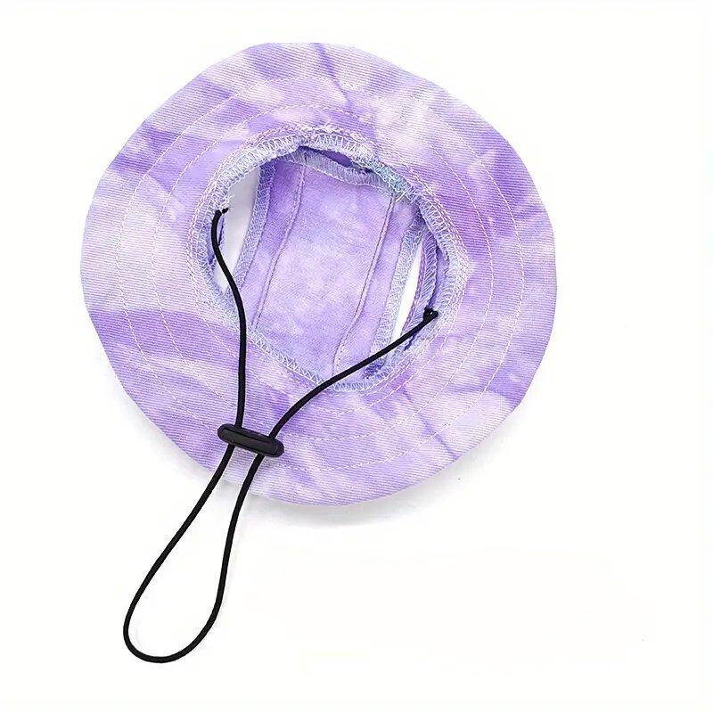 Simple with Ear Holes Outdoor Sports Hat Baseball Cap for Small and Medium Dog Adjustable Dog Sunscreen Hat Small Dogs Pet Hat Dog Hat