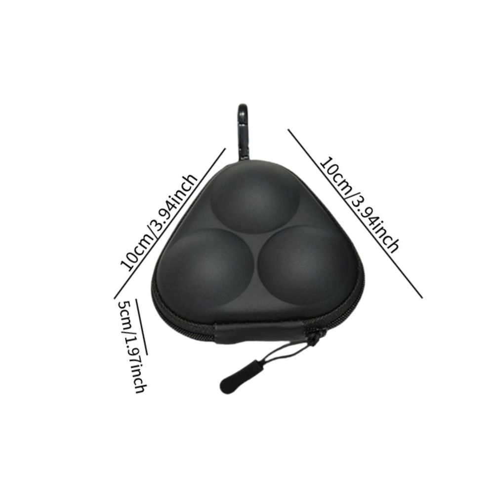 Lightweight EVA Golf Ball Storage Bag Detachable Portable Golf Ball Storage Case Hang on Buckle Golf Carry Pocket Travel