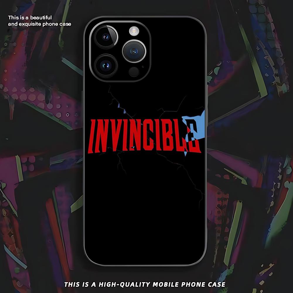 Неубиваемый C-Мультяшный Популярный Чехол Для Телефона Для iPhone 17 air 16 e 15 14 13 12 11 XS XR Plus Mini Pro Max Мягкая Черная Крышка