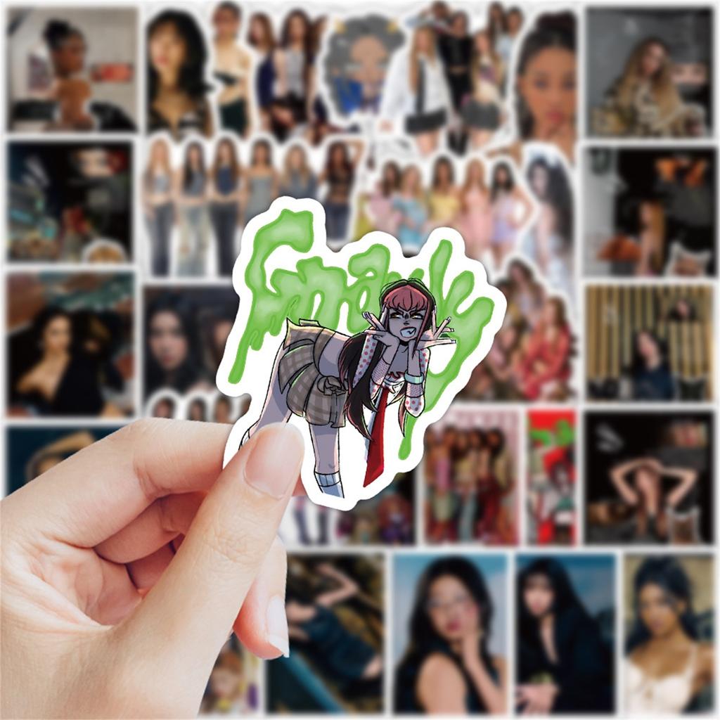 78 наклеек трансграничные декоративные настольные наклейки для багажа, настольные наклейки для скейтборда