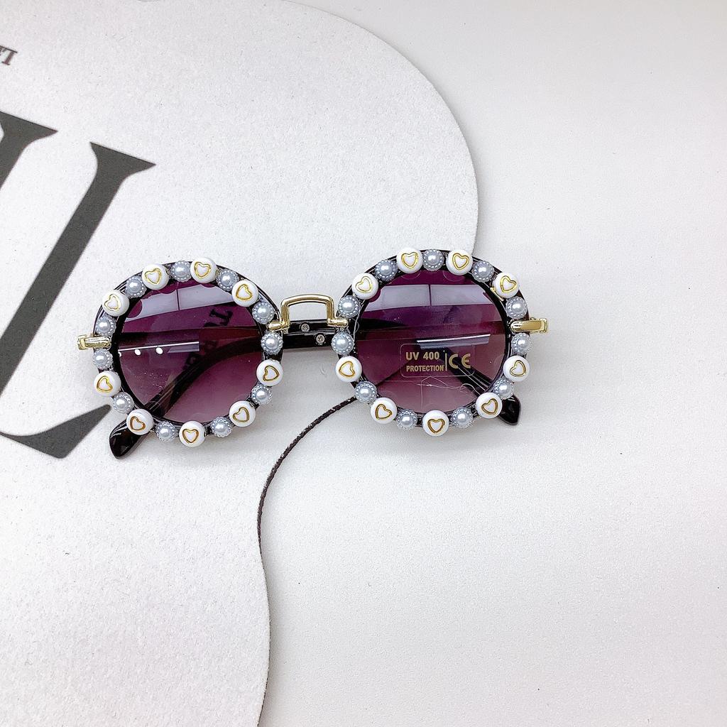 Children'S Sunglasses Fashion Trend Diy Children'S Glasses Sunscreen Uv Protection Glasses Tide