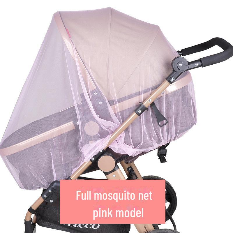 Увеличенная шифрующая детская коляска с полной защитой от комаров