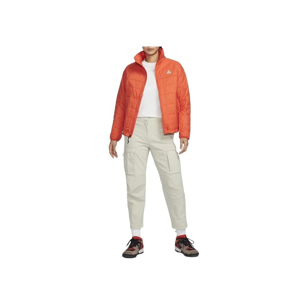 Nike ACG Collection Rope De Dope Solid Color Stand Collar Zip-Up Casual Long Sleeve Jacket Women Outerwear Clay-Yellow FN1944-809