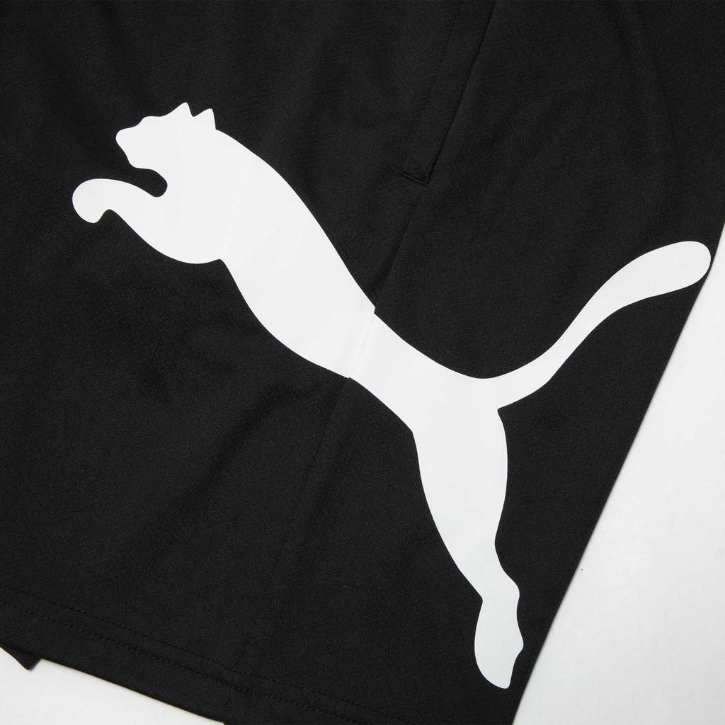 Puma Спортивные тренировочные шорты с принтом логотипа Train и эластичным поясом, мужские шорты черного цвета 524583-01