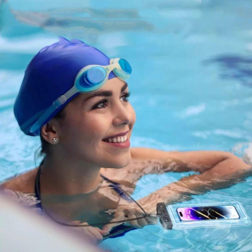 Air Bag Waterproof Phone Case Universal Phone Protector Pouch Mobile Phone Bag Underwater