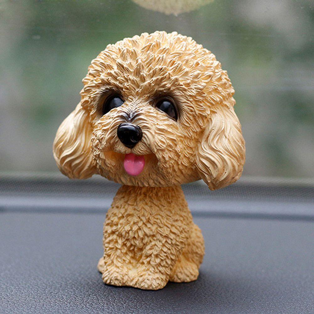 Gift Tabletop Wobble Head Dolls Bobblehead Dog Car Ornaments Nodding Puppy Toys Shaking Head Dog