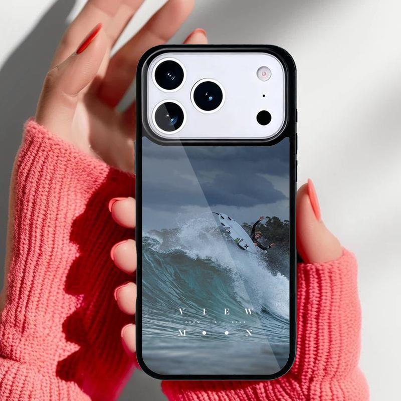 Мягкий чехол для телефона 'Волна для серфинга' для iPhone 17 Air 16e 15 14 13 Pro Max Задняя крышка для 12 11 Pro Coque