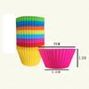 12Pcs 7Cm Muffin Cupcake Liners Mold Silikon Form Silicone Mold Cake Bakeware Cozinha Pastry Tool MIT