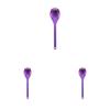 Snow Peak Titanium Slotted Spoon, Purple, SCT-004PR (x 3)