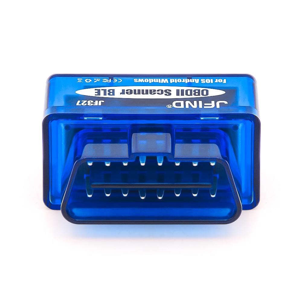 Мини ELM327 Bluetooth 5,1 ELM327 V1.5 для Android/IOS JFIND JF327 BLE Bluetooth считыватель кодов автомобильный диагностический сканер OBD2 PIC18F25K80