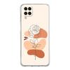 Phone Case for Samsung A13 A15 A25 A51 A71 A21S A11 A31 A52 A41 A23 A53 A73 A32 5G A03S A05s Cover Simplicity Line Art Sun Moon