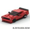 Dodge Challenger MOC Гоночный автомобиль Speed 8-Stud Конструктор - Подарок для мужчин
