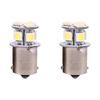 2 шт. Белые BA15S R5W 1156 5050 8SMD светодиодные лампы для автомобильных стоп-сигналов