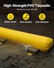 VEVOR Flood Barrier, 3.66 m Length x 51 cm Height Sandbag Alternative, Water Barrier for Flooding with Great Waterproof Effect