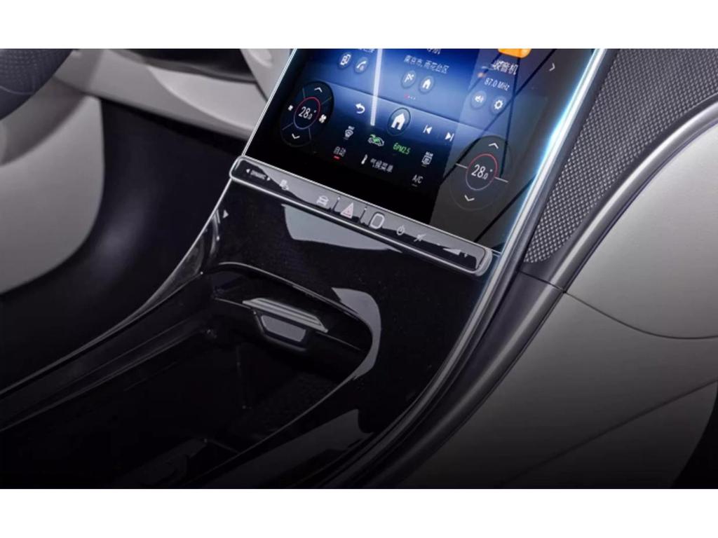 Защитная пленка для центрального экрана Mercedes CLE - Закаленное стекло для модификации интерьера