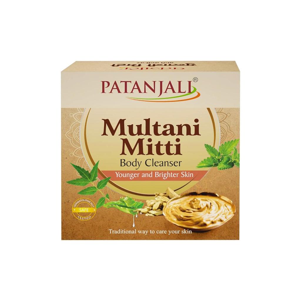 Мыло с Мултани Митти (75 г), Очищающее средство для тела Multani-Mitti, Патанджали.