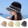Hollow Out Sun Hat Breathable Panama Travel Cap Fashion Bucket Hat Summer