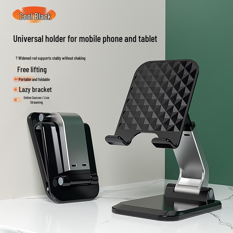 New Foldable Mobile & Tablet Stand: Multi-functional, Adjustable, Perfect for Live Streaming & Desktop Use