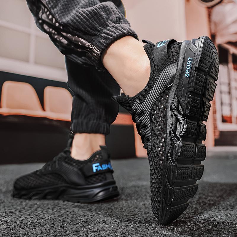 Модная летняя обувь CYYTL для мужчин, кроссовки, повседневная, сетчатая, дышащая, для активного отдыха, пешего туризма, тенниса, бега, на платформе, лоферы, дизайнерская, роскошная