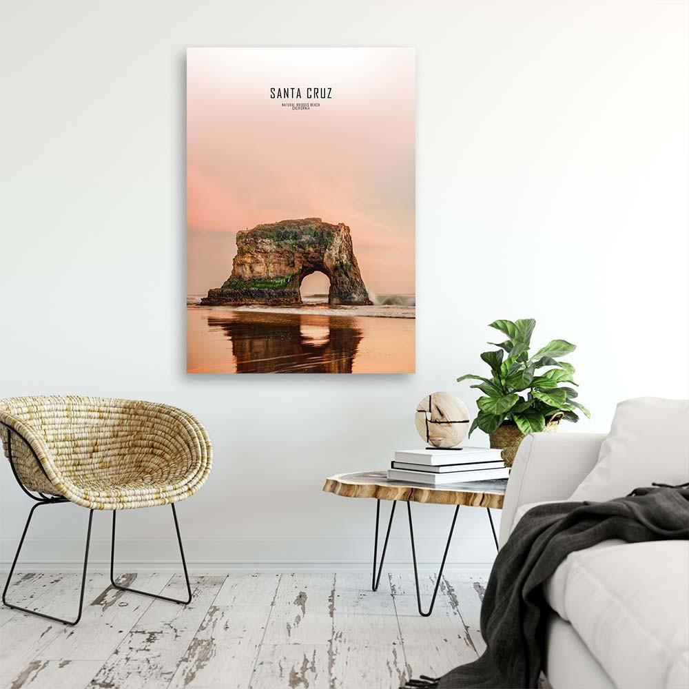 Canvas print, Santa Cruz