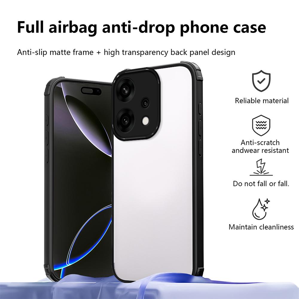 Роскошный Противоударный Прозрачный Чехол для Телефона Для OPPO Reno 14 13 12 11 10 Reno14 Reno13 F Pro 13F 14F 12F Прозрачная Мягкая Накладка-Бампер