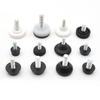 20pcs/lot Adjustable Furniture Footing Electrical Instrument Foot Pad Non-slip Base Nylon Bumpers + M6 M8 M10 Thread Stem