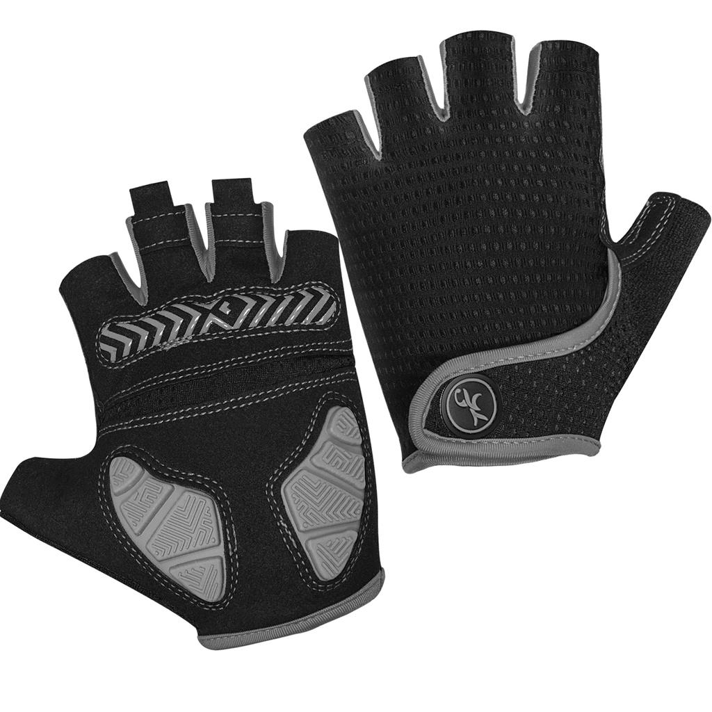 Летние спортивные велосипедные перчатки, гелевые подушечки 5 мм, велосипедные перчатки с половиной пальца, противоударные противоскользящие велосипедные перчатки для мужчин и женщин