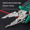18 in 1 Multifunctional Electrician Pliers Wire Stripper Crimper Cable Cutter Compact Size for Small Space Electrical Repair Jobs