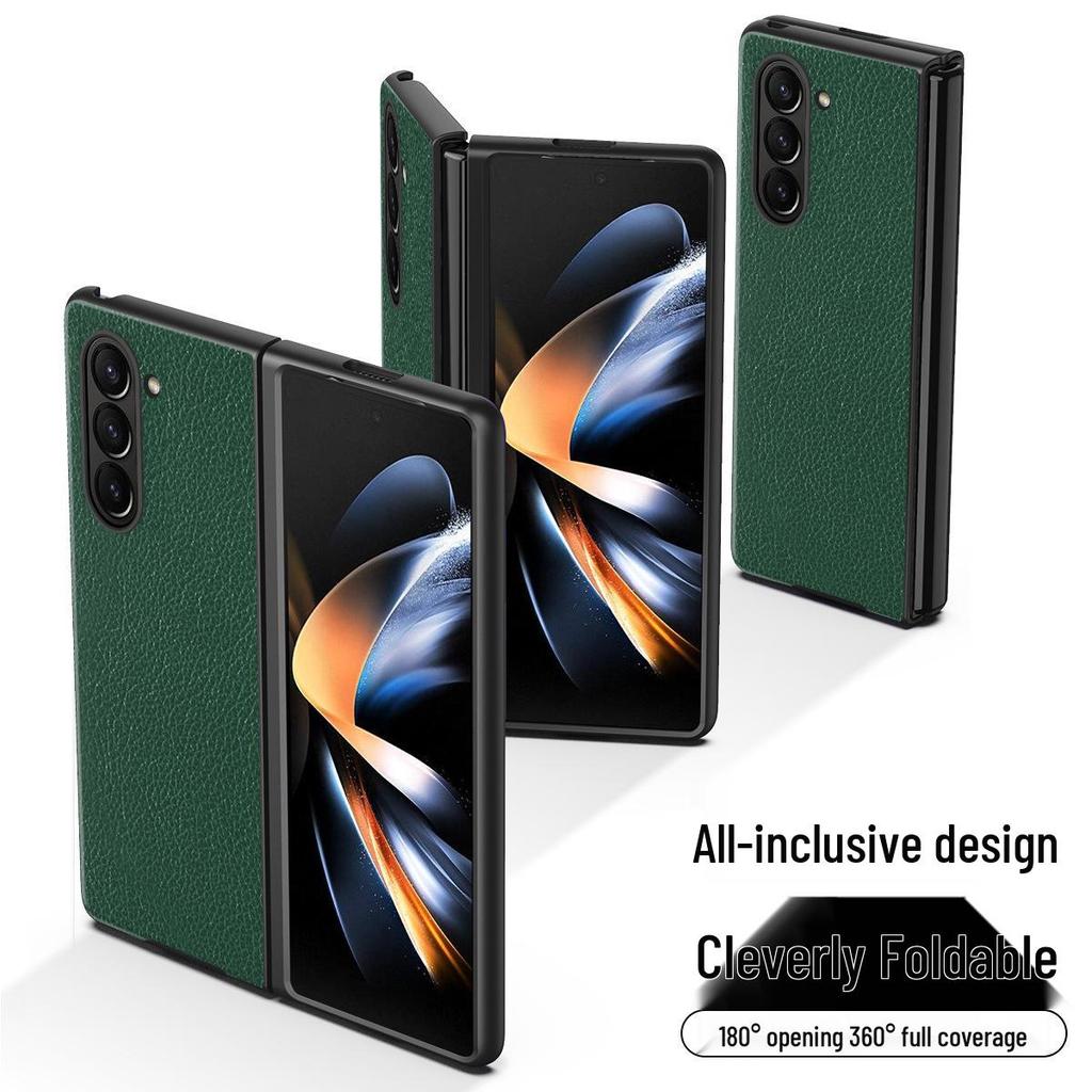 Защитный чехол для телефона Samsung Z Fold7 и Huawei Mate X5 с защитным экраном с перекрестным узором
