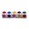 5Pcs Acrylic Kids Board Game Six Sided Family Party Funny Table Dices Games