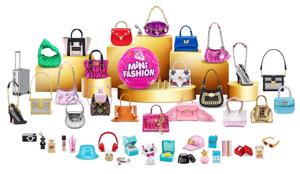 Surprise Mini Fashion Series 2 - Real Fabric Fashion Bag and Accessory Capsule Collectible Toy (2-Pack)